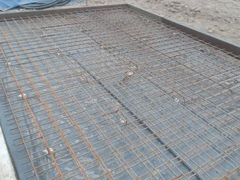Slab rebar mesh