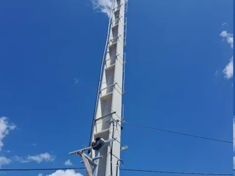 The tower from the base