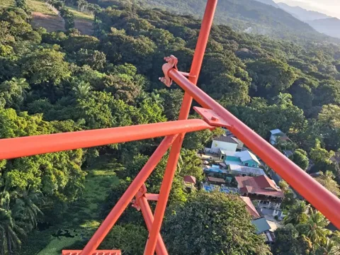 View north from the tower