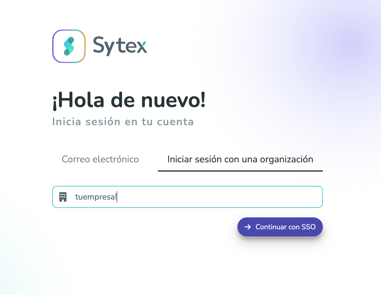 Sytex SSO Login