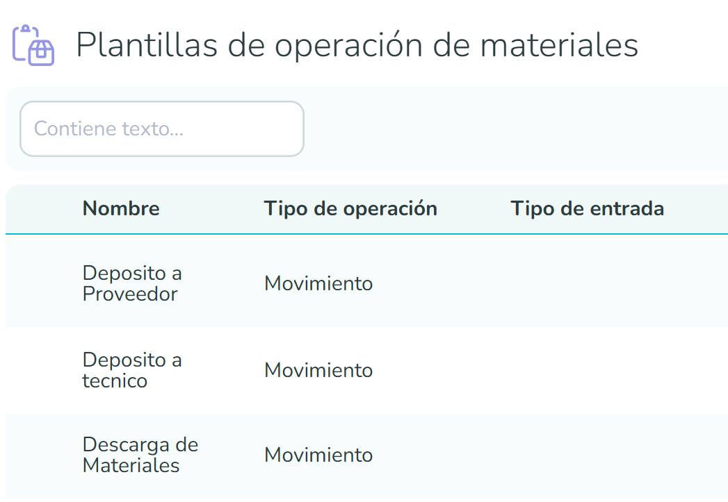 Plantillas y Reportes de stock