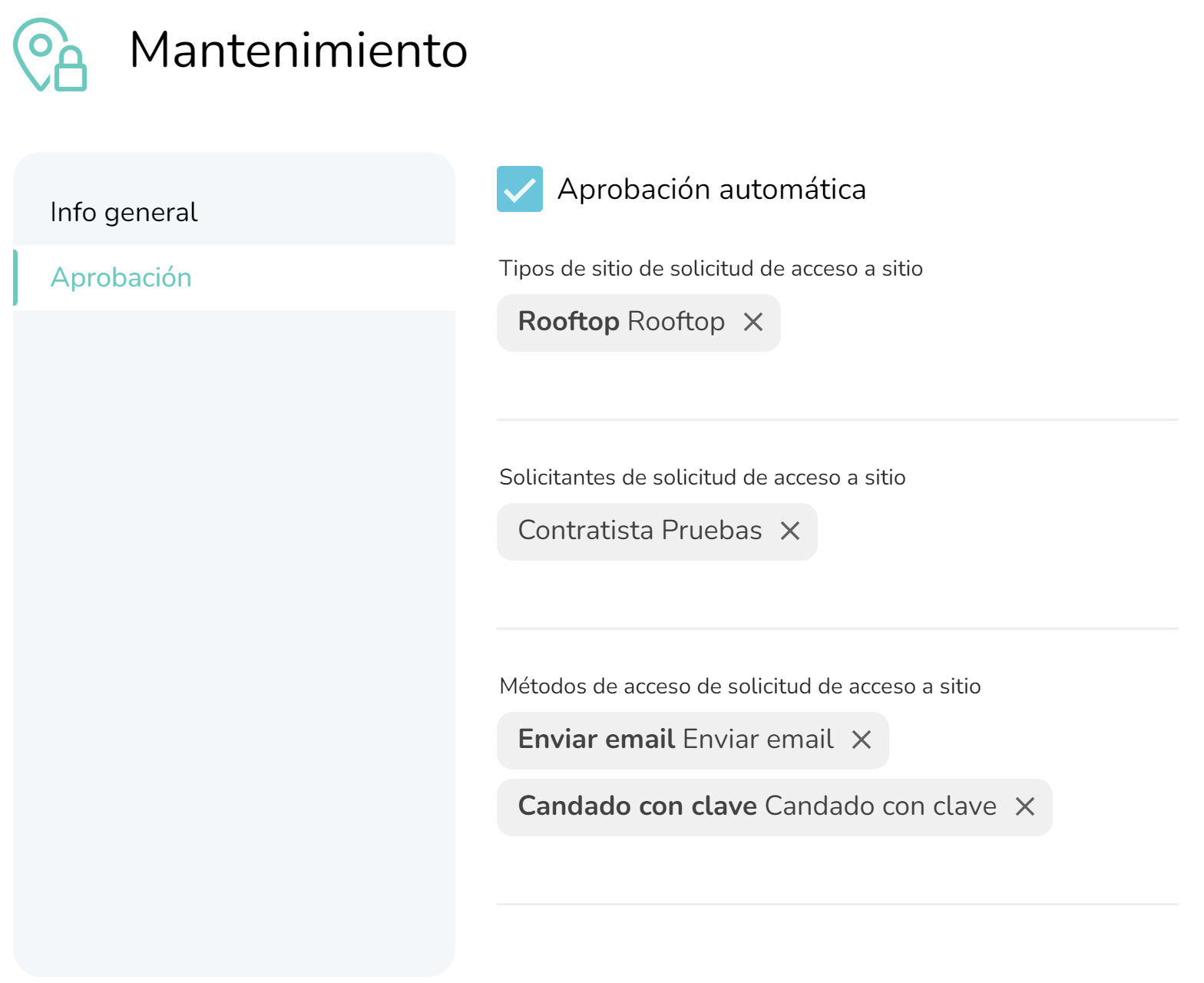 Site Access Management