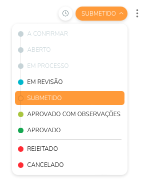 Aprovar ou rejeitar formulários 