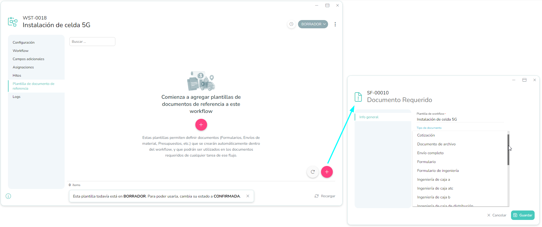 Documentos de referência