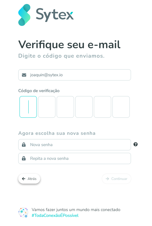 O que eu faço se eu esquecer minha senha?